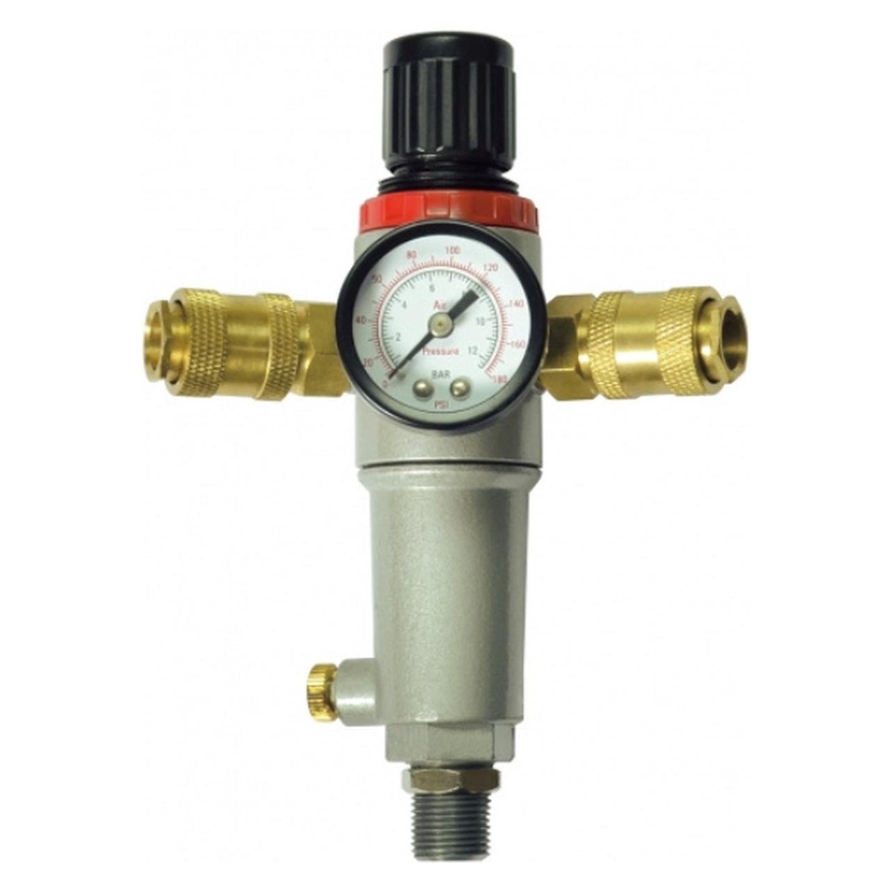 Stanley Druckminderer mit Manometer 152172XSTN - Filter, Druckminderer und Manometer - Max. 10Bar - (NU152172XSTN)