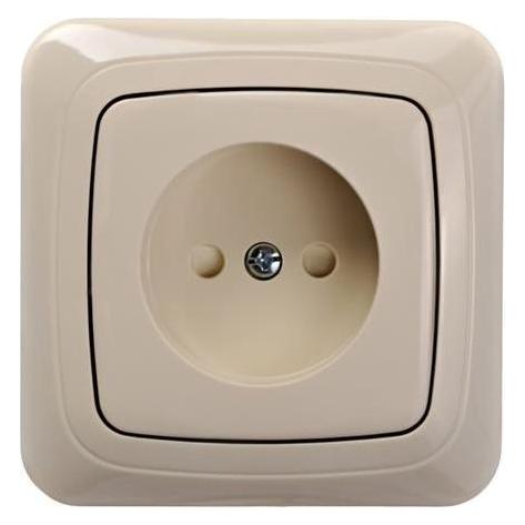 Liregus Socket Single Beige (33038582)