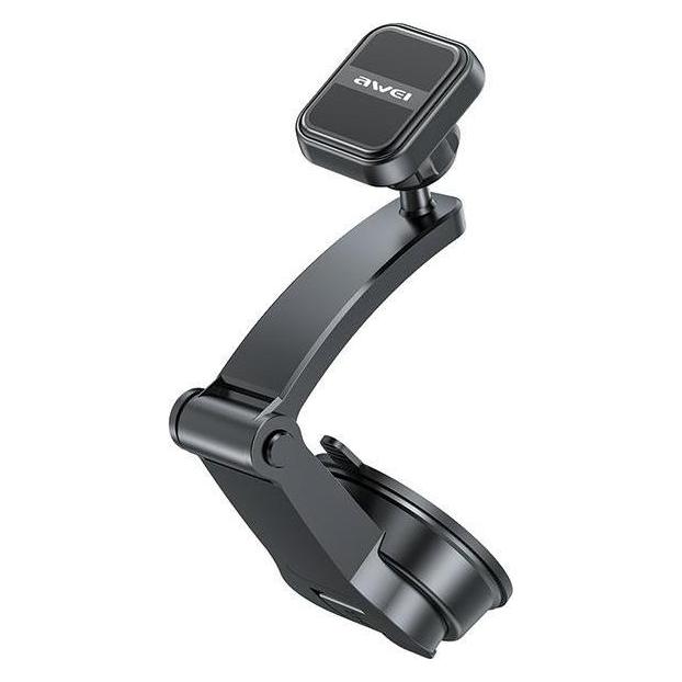 Awei magnetyczny uchwyt samochodowy X54 do szyby/na kokpit czarny/black (AWE000240)