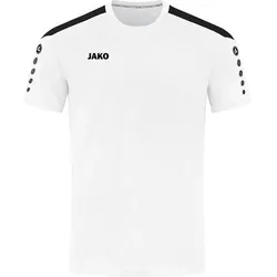 JAKO Kinder Shirt T-Shirt Power, Größe 128 in Weiß Weiß
