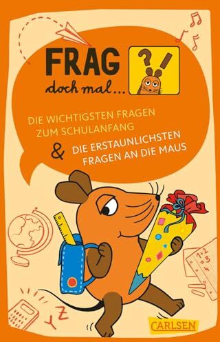 Sandra Noa - Frag doch mal ... die Maus: Die wichtigsten Fragen zum Schulanfang / Die erstaunlichsten Fragen an die Maus: Sachbuch zum Schulbeginn für Kinder ab 6 Jahren - Preis vom 10.10.2026 11:48:34 h