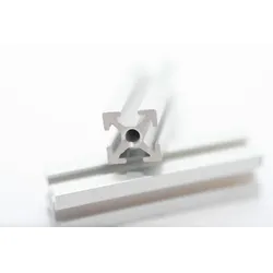 MakerBeam Aluminiumprofil, 10x10, klar eloxiert, silber - Länge: 900 mm - Stück: 1