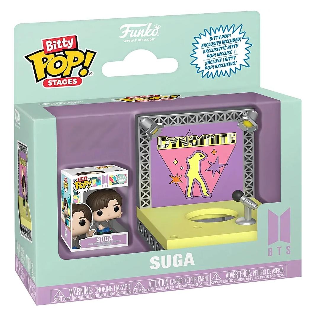 Funko BTS Bitty POP! Stages Vinyl figurines Suga (Dynamite) 2,5 cm (66230)