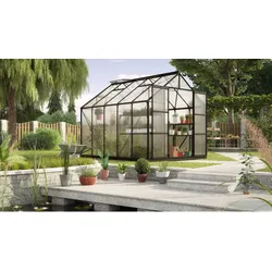Vitavia Aktionsangebot (inkl. 100 Euro Zubehör): Gewächshaus "Uranus 8300",schwarz,8,3 m2