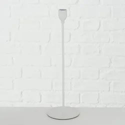 Kerzenhalter MALTE weiß (DH 33x10 cm) - weiß - DH 33x10 cm