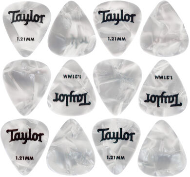Taylor Celluloid 351 Wht Pearl 1,21