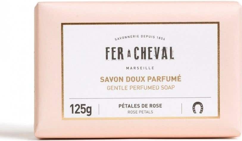 Fer à cheval Jabón Pétalos de Rosa 125 g