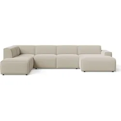 ECKSOFA U Belluno Beige Links