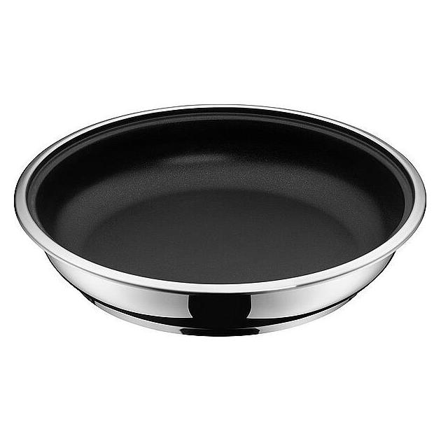 WMF Click&Serve Bratpfanne mit Antihaftversiegelung, 28 cm (Bratpfanne, Edelstahl, 28 x 6.12 cm) (8900540118)