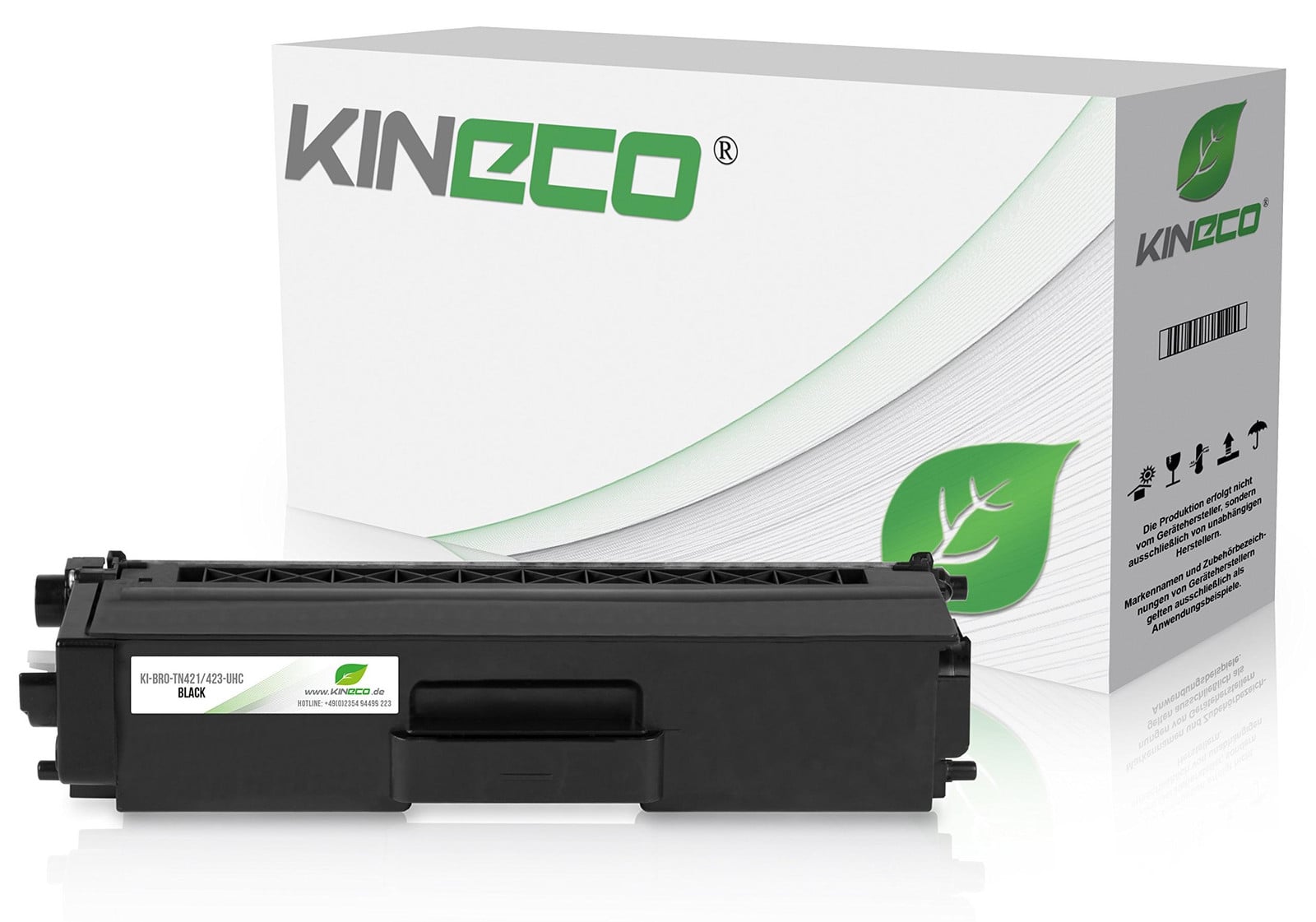 Kineco XL tonercartridge zwart, vervangt TN421 TN423, geschikt voor Brother MFC-L8690CDW en MFC-L8900CDW