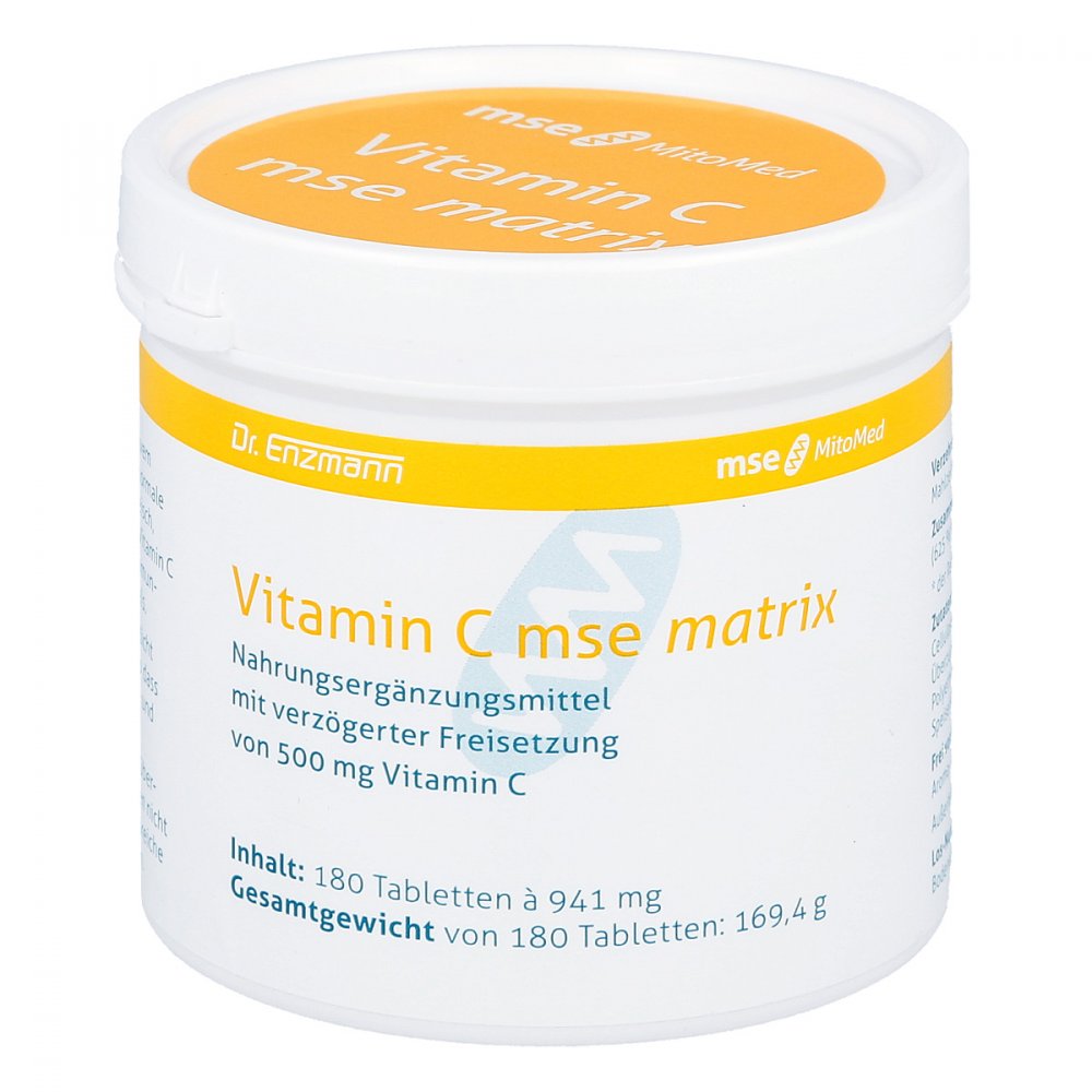 MSE Pharmazeutika GmbH Vitamin C Mse Matrix Tabletten 01046599