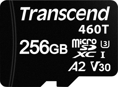 Transcend TS256GUSD460T-VS1 microSD-kaart, 256 GB