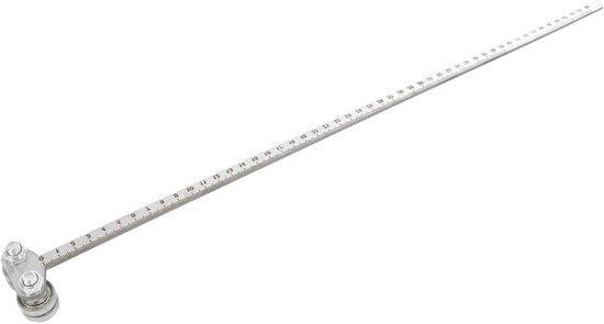 Precisie Zaaggeleider WAN - Zilver - 54 cm