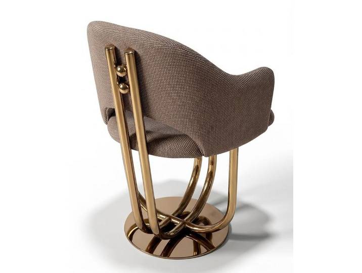 Xlmoebel Esszimmerstuhl Stuhl Braun Modern Stil Design Schlichte Eleganz Komfortabel