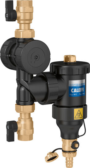 Caleffi Dirtmagplus séparateur de boue 545377 1 1/4", avec aimant et piège à saletés