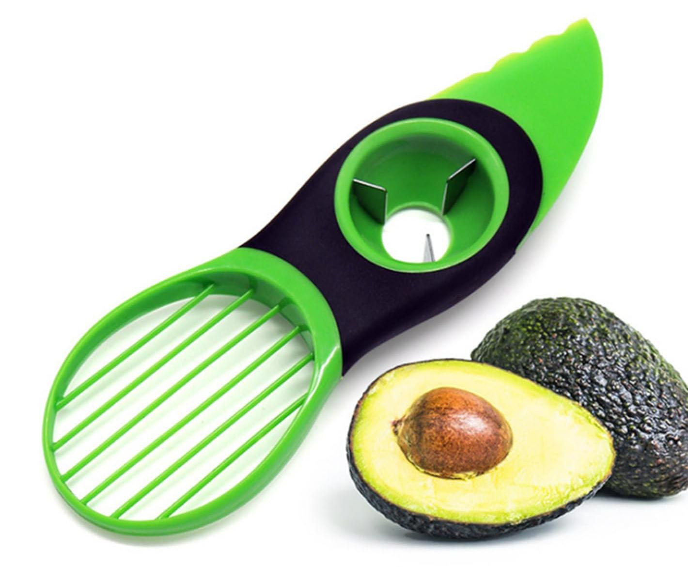 Dripio 3-in-1 avocado snijder multifunctioneel gereedschap voor fruit, kiwi's en mango's