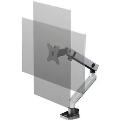 Durable Monitorhalt. SELECT PLUS m Arm f 1 Mon. Tischb. Sil. (Tisch, 32", 8 kg), Monitor Halterung, Silber