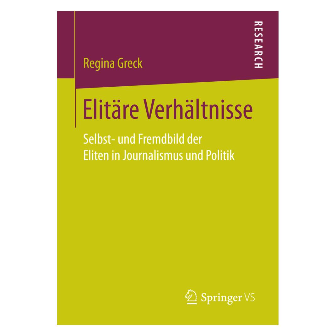 Springer Elitäre Verhältnisse (Deutsch, Softcover, Regina Greck) (55837096)