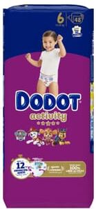 Dodot Activity T-6 48 Unds