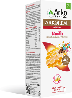 Arkoreal Suplemento Estimulo Apetite Júnior 150 ml
