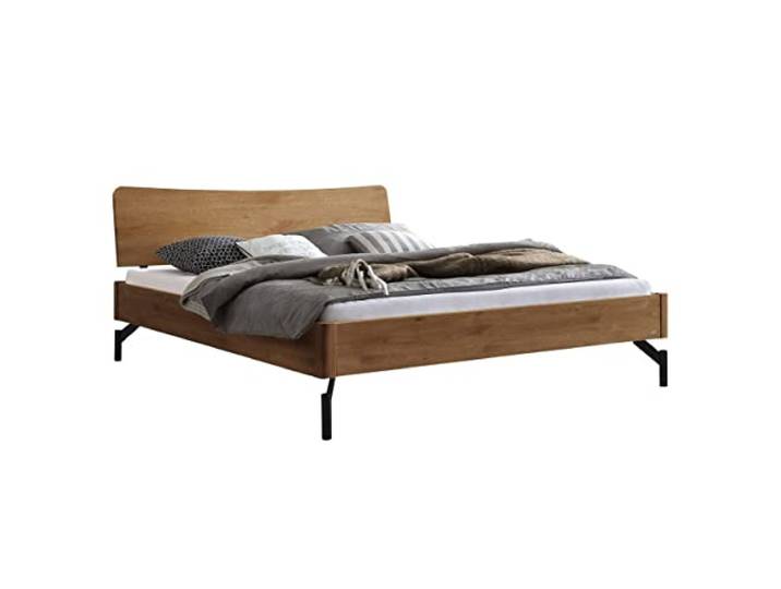 Hasena Lounge Designbett Albinia Wildeiche Natur 180x200