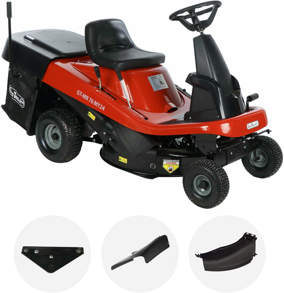 GeoTech Pro GT-MR 76 - Tracteur tondeuse - Moteur 432 cm3