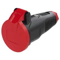 PCE 2412-srcw Taurus2 Gummi-Kupplung KD fb SH DW IP54 (schwarz/rot) 2412srcw