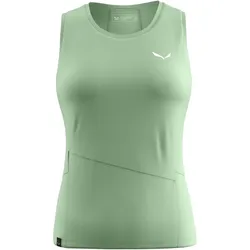 Salewa, Damen, Funktionsshirt, Women's Puez Sporty Dry Tank (38, M), Grün