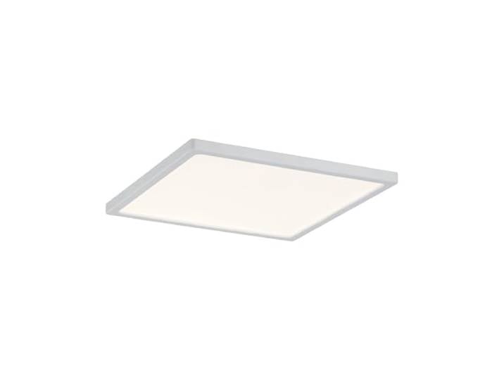 Paulmann 92949 Panneau LED « Areo » carré\, avec 1 plafonnier de 12 watts\, blanc dépoli\, plafonnier en matière plastique\, lampe de salon\, 3000 K