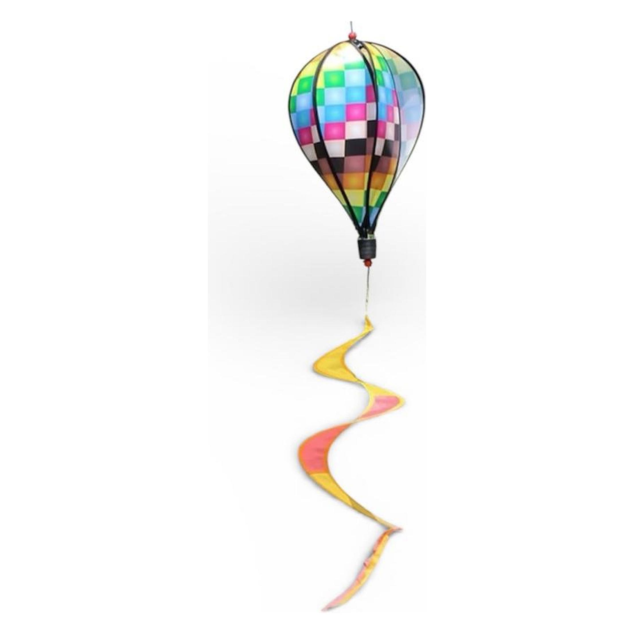 Bdt Rainbow- Ballon- Windspiel mit Spiralschweif "Design3",? 28cm, 110cm Lnge (67018423)