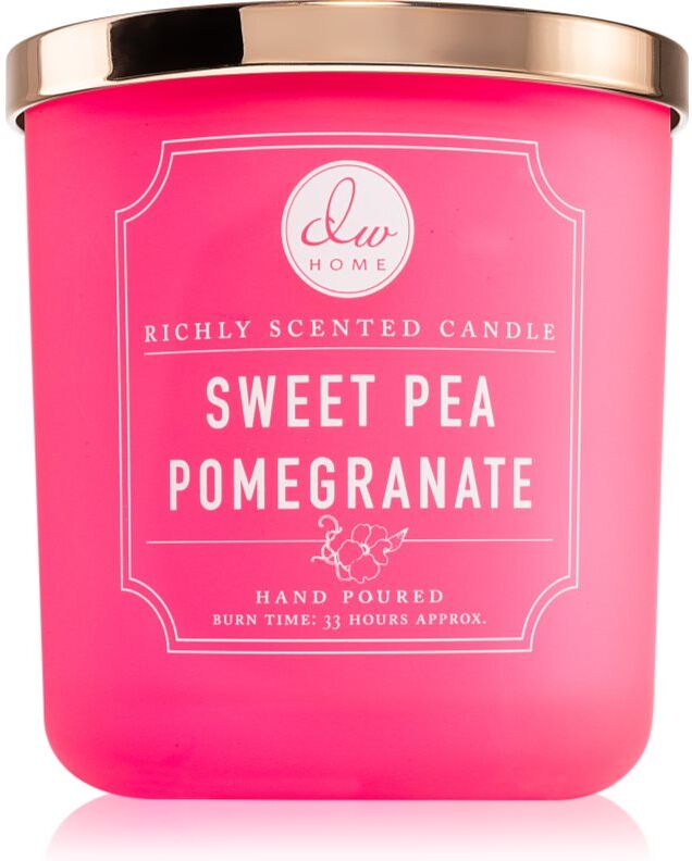 DW Home Signature Sweet Pea Pomegranate bougie parfumée 264 g