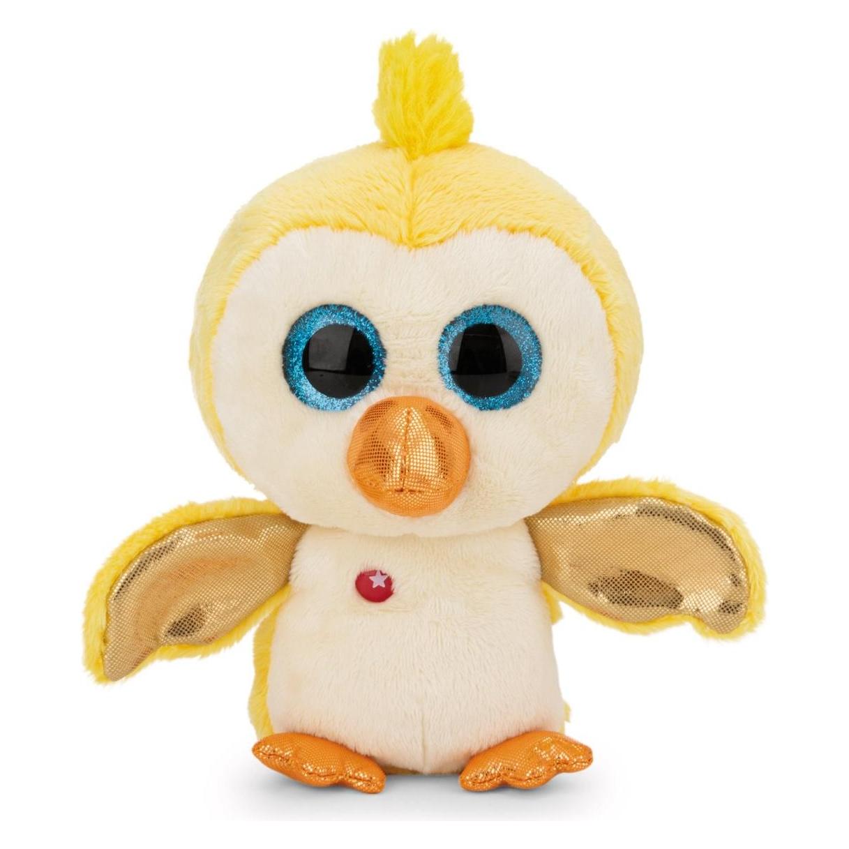 Magni NICI Plüsch GLUBSCHIS Vogel Sunita schlenkernd gelb 15cm (15 cm) (63028)