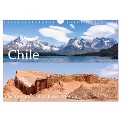 Chile - Facetten landschaftlicher Vielfalt (Wandkalender 2027 DIN A4 quer), CALVENDO Monatskalender