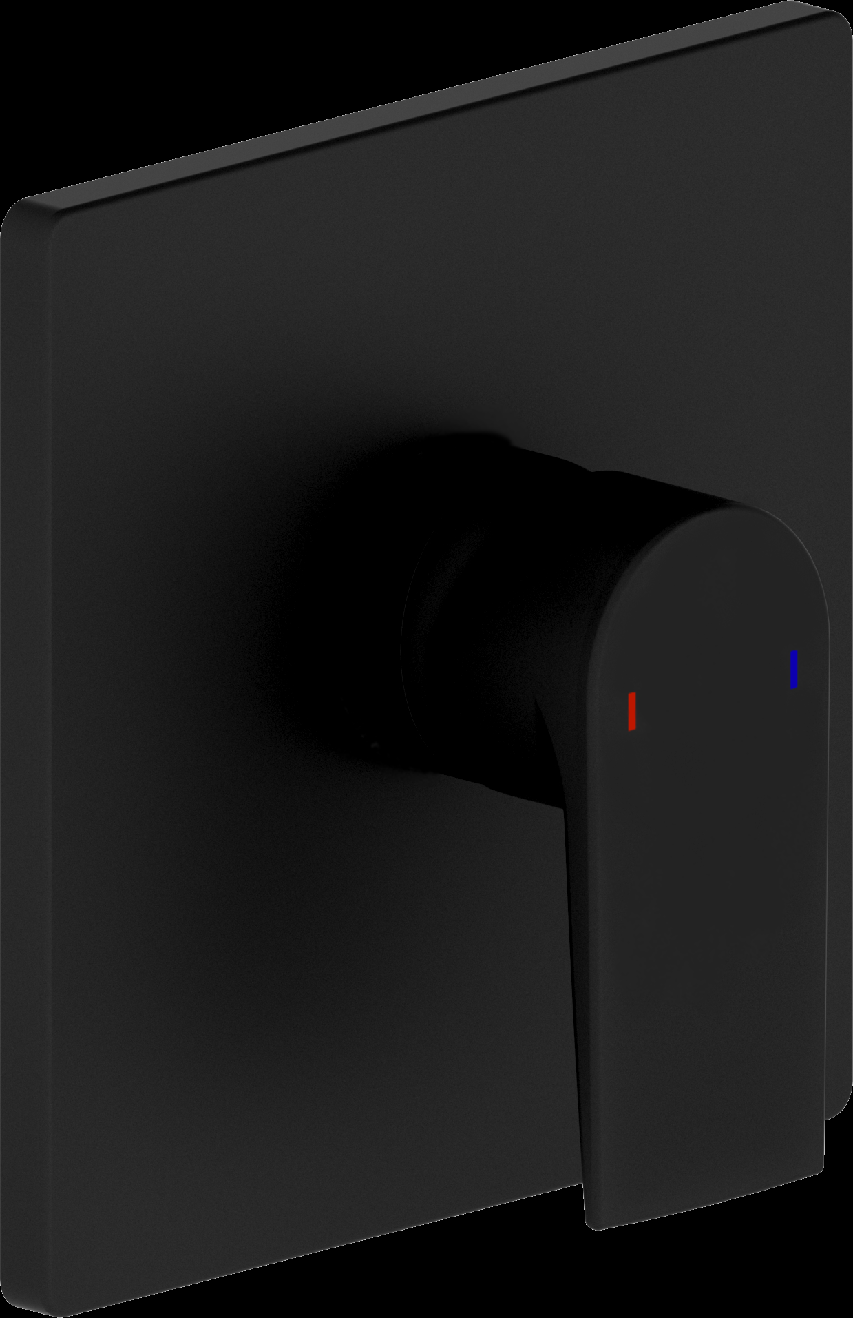 Heinrich Schulte alpha_400 robinetterie de douche Z069697-00280 robinetterie de douche, noir mat