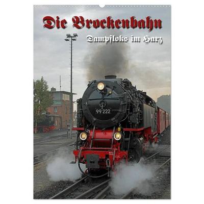 Die Brockenbahn (Wandkalender 2027 DIN A2 hoch), CALVENDO Monatskalender