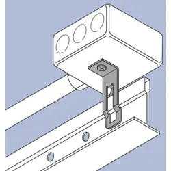 ABB PM-65 T-Profilschienen Befestigung mit Loch 6,5, senkrecht 7TCA084030R1666  - 100 Stück