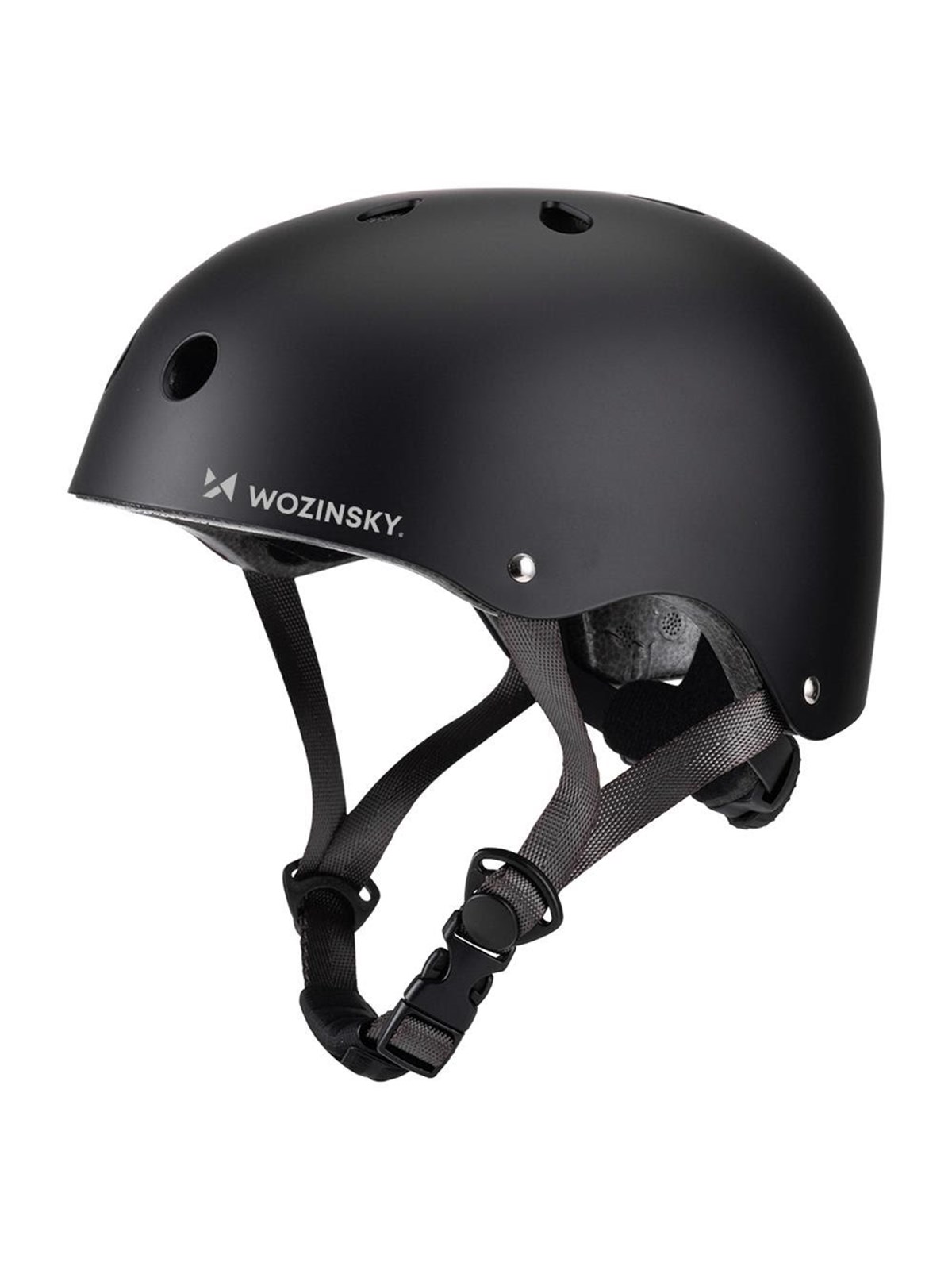 Wozinsky Lightweight BMX Bicycle Helmet/Scooter 54-58 cm - Black