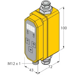Turck Inline-Sensor FTCI-1/2D #6870807