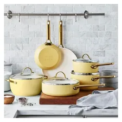 Greenpan Padova Reserve (CC008486-001), Pfannenset + Topfset, Gelb