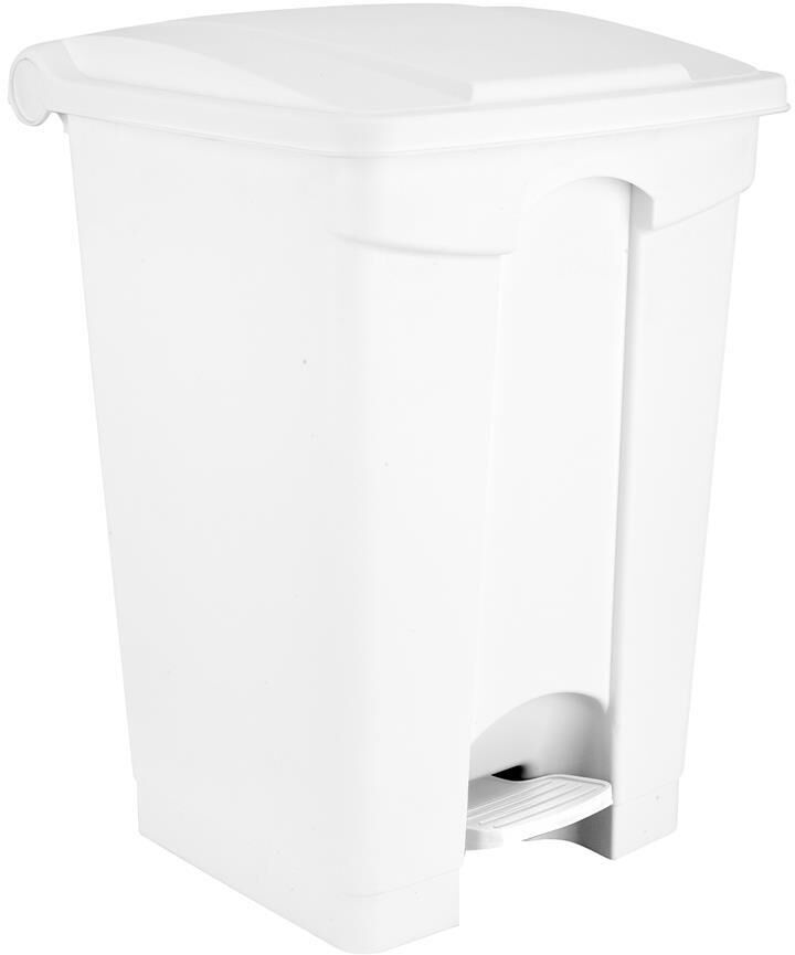 Medial Pattumiera a Pedale con Coperchio 45 l Bianco Contitop