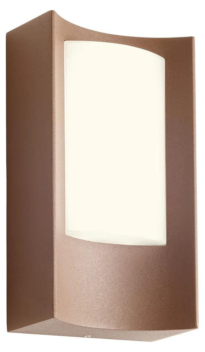 Smarter WARP AP LED Wandlamp voor de tuin - Rustbruin
