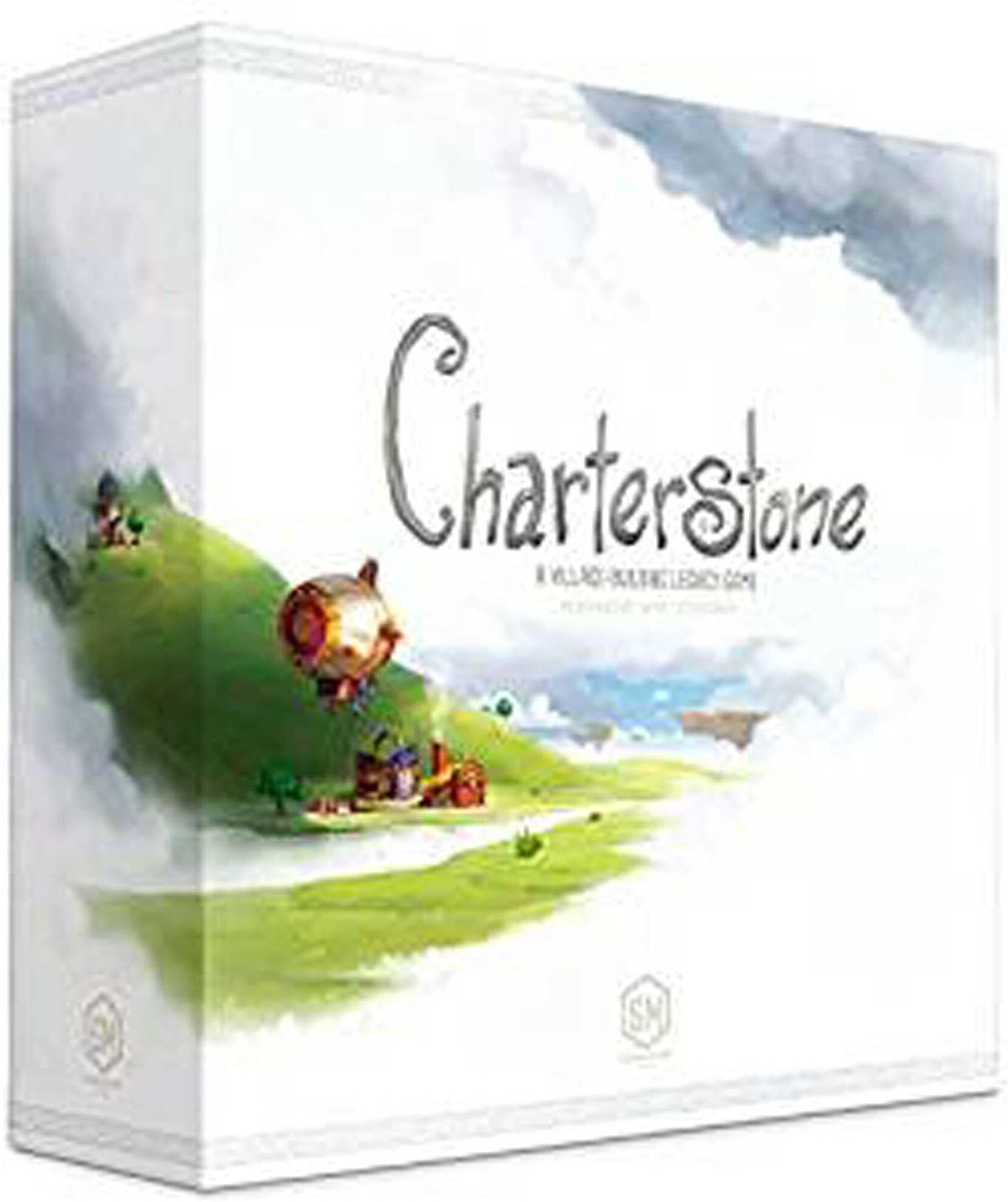 Charterstone Legacy Board Game by Stonemaier Games, Competitive Legacy-Style Game with 12 Linked Games and Evolving Storyline