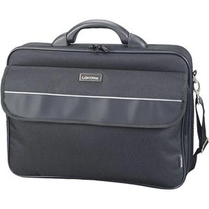 LightPak Laptoptasche Elite L, 46111, schwarz, Polyester, bis 17 Zoll