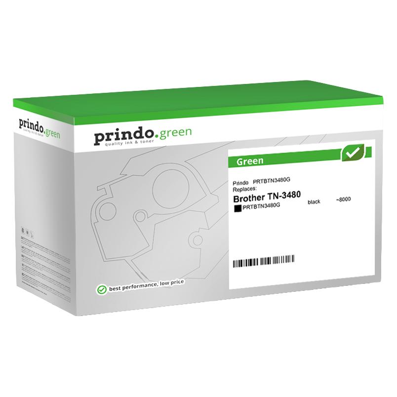 Prindo kompatibel mit Brother TN-3480 (BK) (PRTBTN3480G)