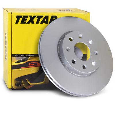 Textar Bremsscheibe belüftet vorne [Hersteller-Nr. 92145703] für Vauxhall, Opel, Fiat, German E Cars