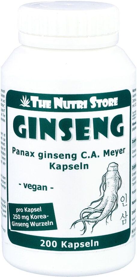 Ginseng 250 Mg Kapseln 200stk