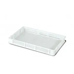 Giganplast Perforierte Servicebox, 60 x 40 x 7 cm (Höhe), 6er-Packung
