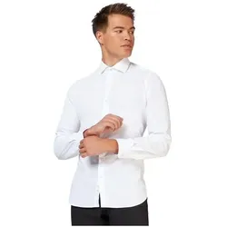 OppoSuits Weisses Hemd White Knight (S)