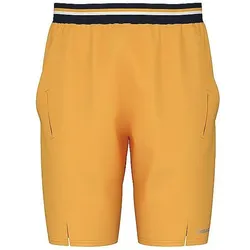 Head, Herren, Sporthose, Tennisshort Performance (XXL), Orange, Gelb, Weiss, Blau