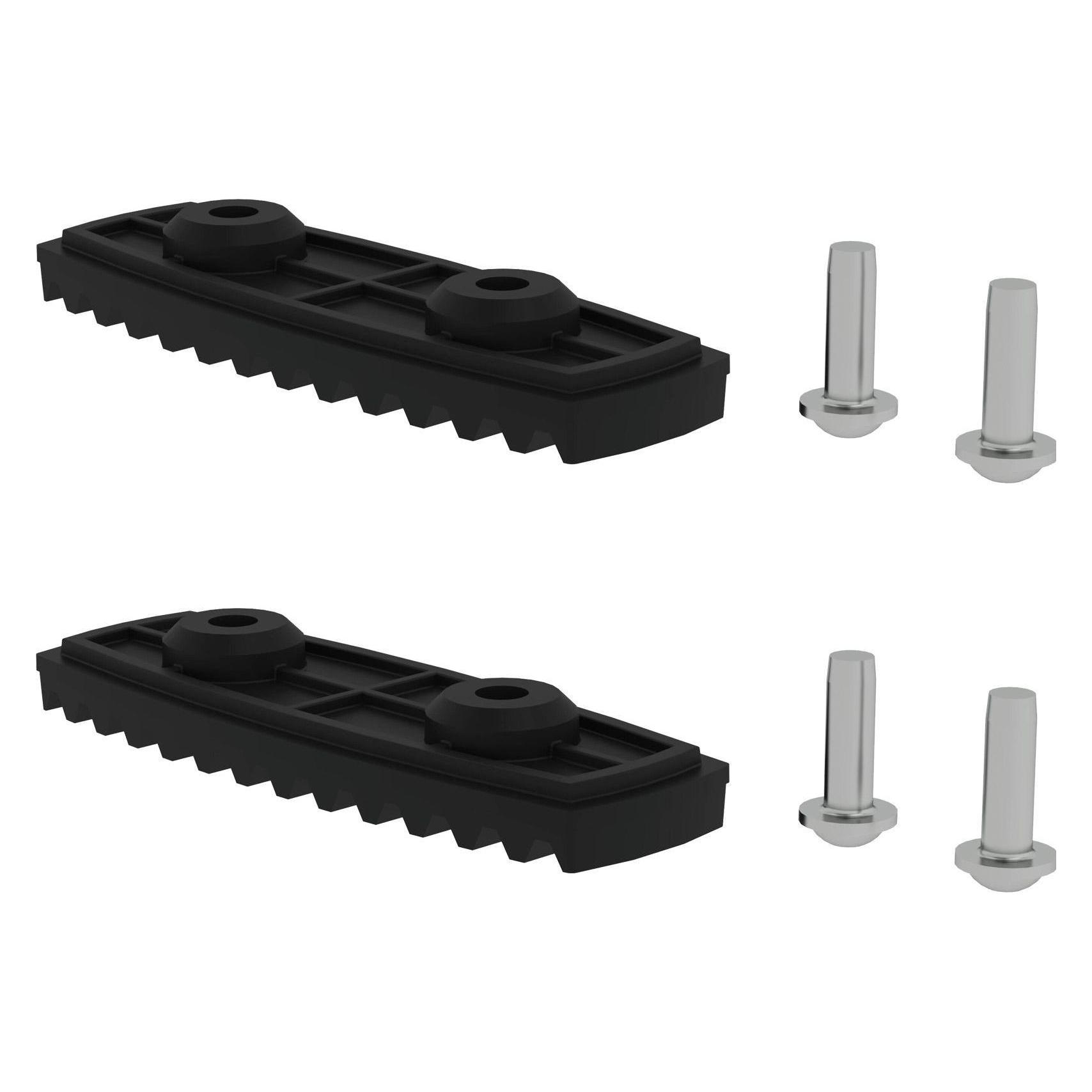 Munk nivello-Fussplatte elektrisch ableitfähig für Holmhöhe 85/98 mm (Gerüst) (019220)
